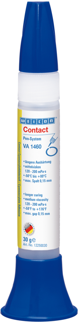 VA 1460 Adhesivo de cianoacrilato | adhesivo instantáneo resistente a la humedad con una viscosidad media