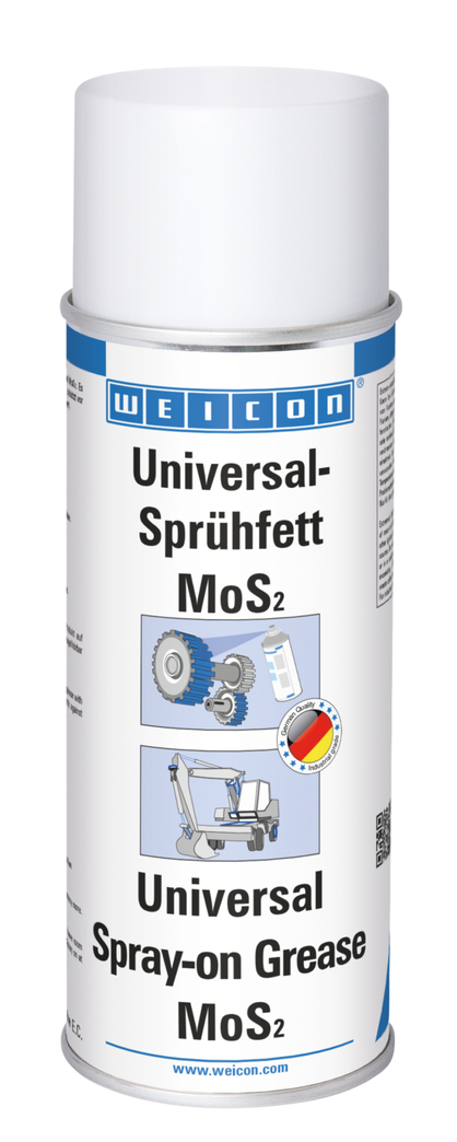 Spray Grasa Universal con MoS2 | lubricación de larga duración con gran fuerza adhesiva